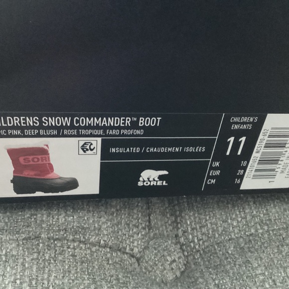 Sorel Kid's Snow Commander Cold-Weather Boots, size 11 - Picture 10 of 11